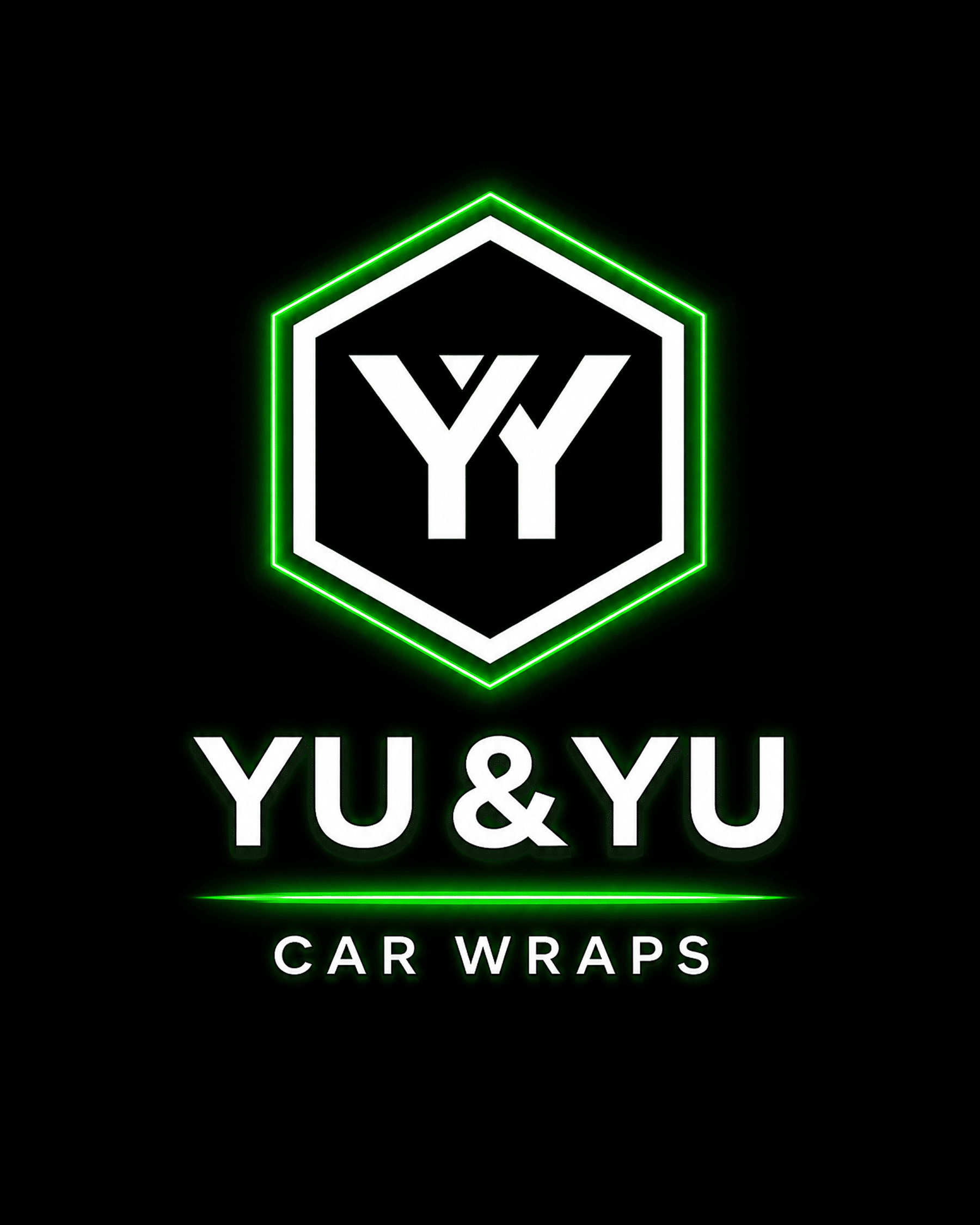 Рабочая зона студии оклейки автомобилей Yu & Yu